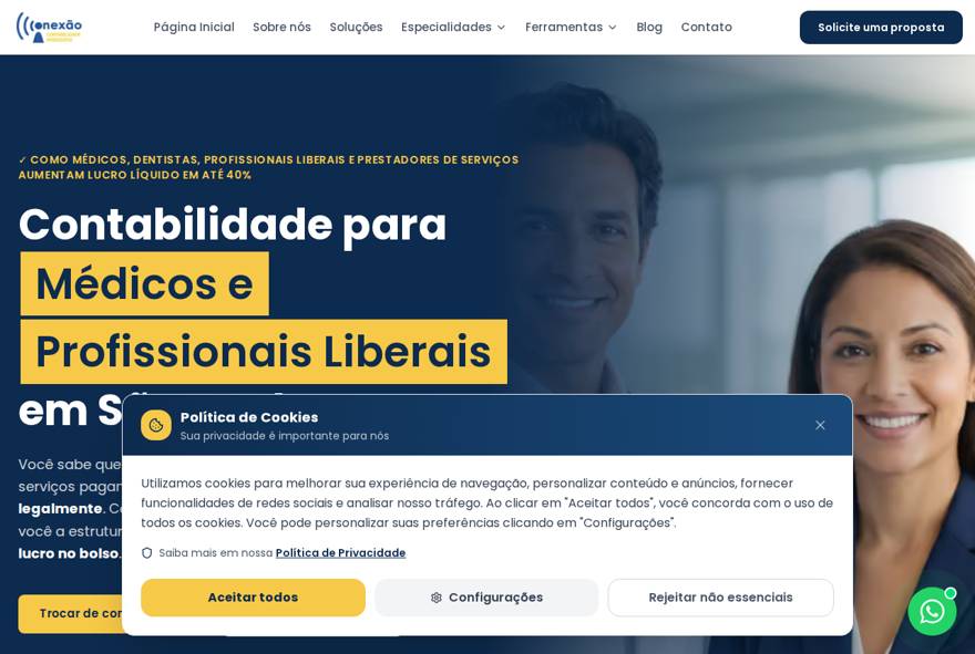 Site Conexão Contabilidade