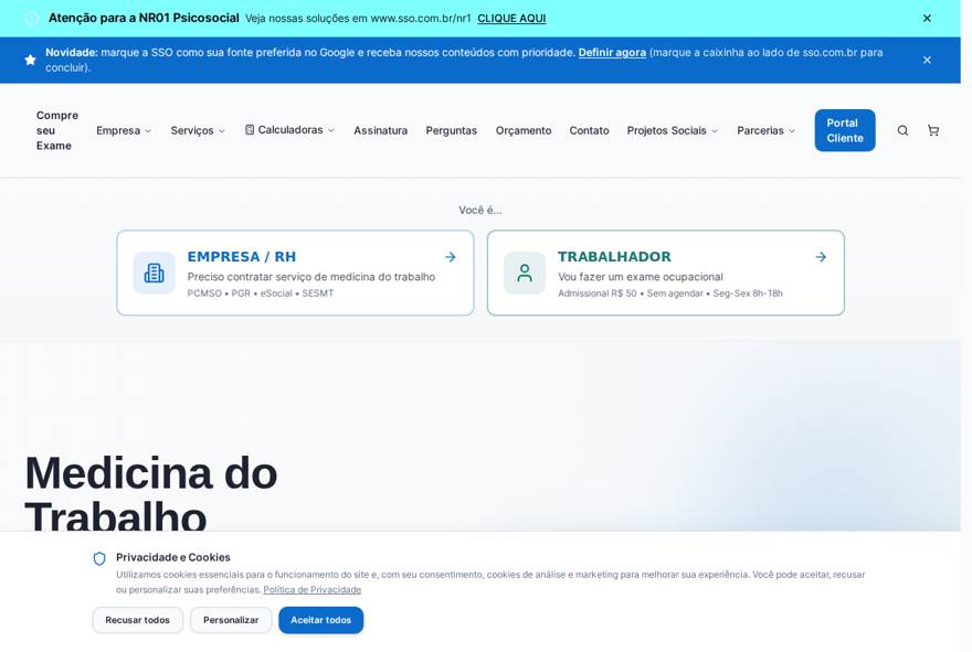 Site SSO Medicina